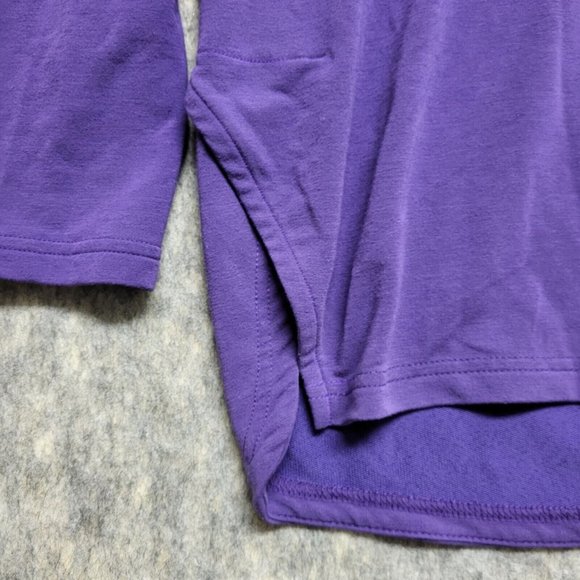 Nike Dri-Fit Phoenix Suns Purple Elite Shooter Long Sleeve Shirt Mens Medium - Picture 7 of 13